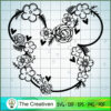 Mickey Flower SVG Cut File for Cricut & Silhouette 3 55 disney flowers copy