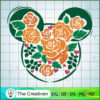Mickey Head Flower SVG Cut File for Cricut & Silhouette 2 46 disney flowers copy