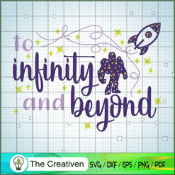 To Infinity And Beyond Buzz Lightyear  SVG Cut File fo Design 21352