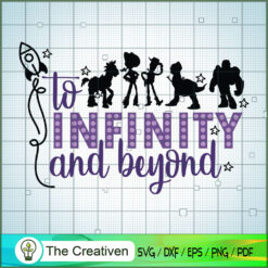 To Infinity And Beyond Buzz Lightyear  SVG Cut File fo Design 21350