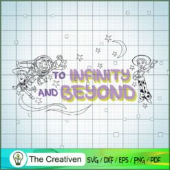 To Infinity And Beyond Woody SVG Cut File for Cricut Design 21351