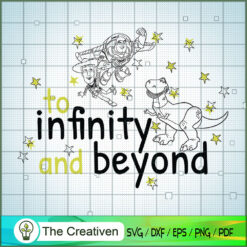 To Infinity And Beyond Buzz Lightyear  SVG Cut File fo Design 21348