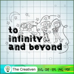 To Infinity And Beyond Buzz Lightyear  SVG Cut File fo Design 21346