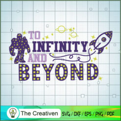 To Infinity And Beyond Buzz Lightyear  SVG Cut File fo Design 21343