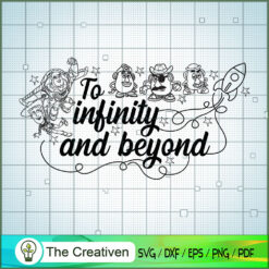 To Infinity And Beyond Buzz Lightyear  SVG Cut File fo Design 21318
