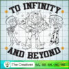 To Infinity And Beyond SVG Cut File for Cricut & Silhouette 2 21 toy story copy