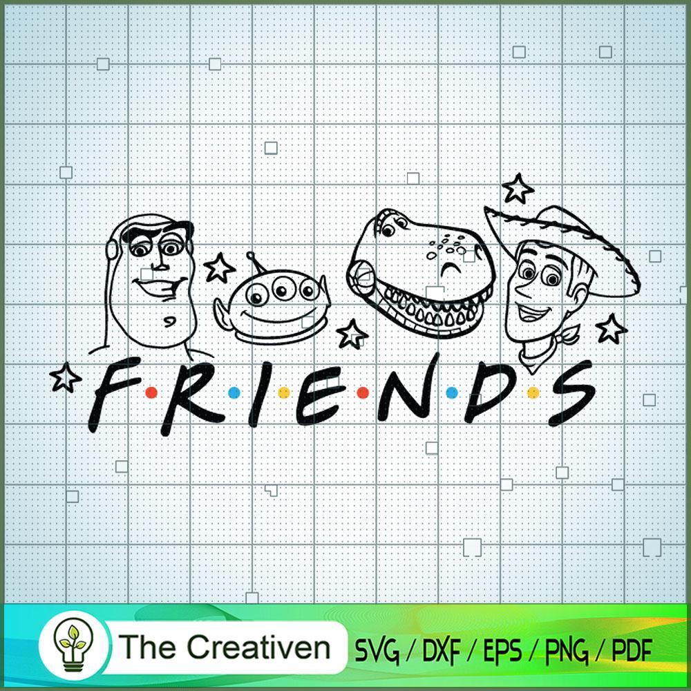 Friends Toy Story Rex SVG Cut File for Cricut & Silhouette 1 Friends Toy Story Rex SVG Cut File for Cricut & Silhouette