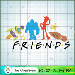 Friends Toy Story Andy SVG Cut File for Cricut & Silhouette