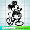 Mickey Drawed Full SVG Cut File for Cricut & Silhouette 2 12 mickey drawed full copy