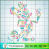 Mickey Mouse Lined Peace SVG Cut File for Cricut & Silhouette 2 4 Mickey mouse lined peace copy