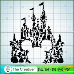 Castle Mickey SVG Cut File for Cricut & Silhouette