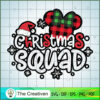 Christmas Squad Logo Minnie SVG Cut File for Cricut & Silhouette 2 37 copy 41