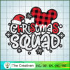 Christmas Squad Mickey SVG Cut File for Cricut & Silhouette
