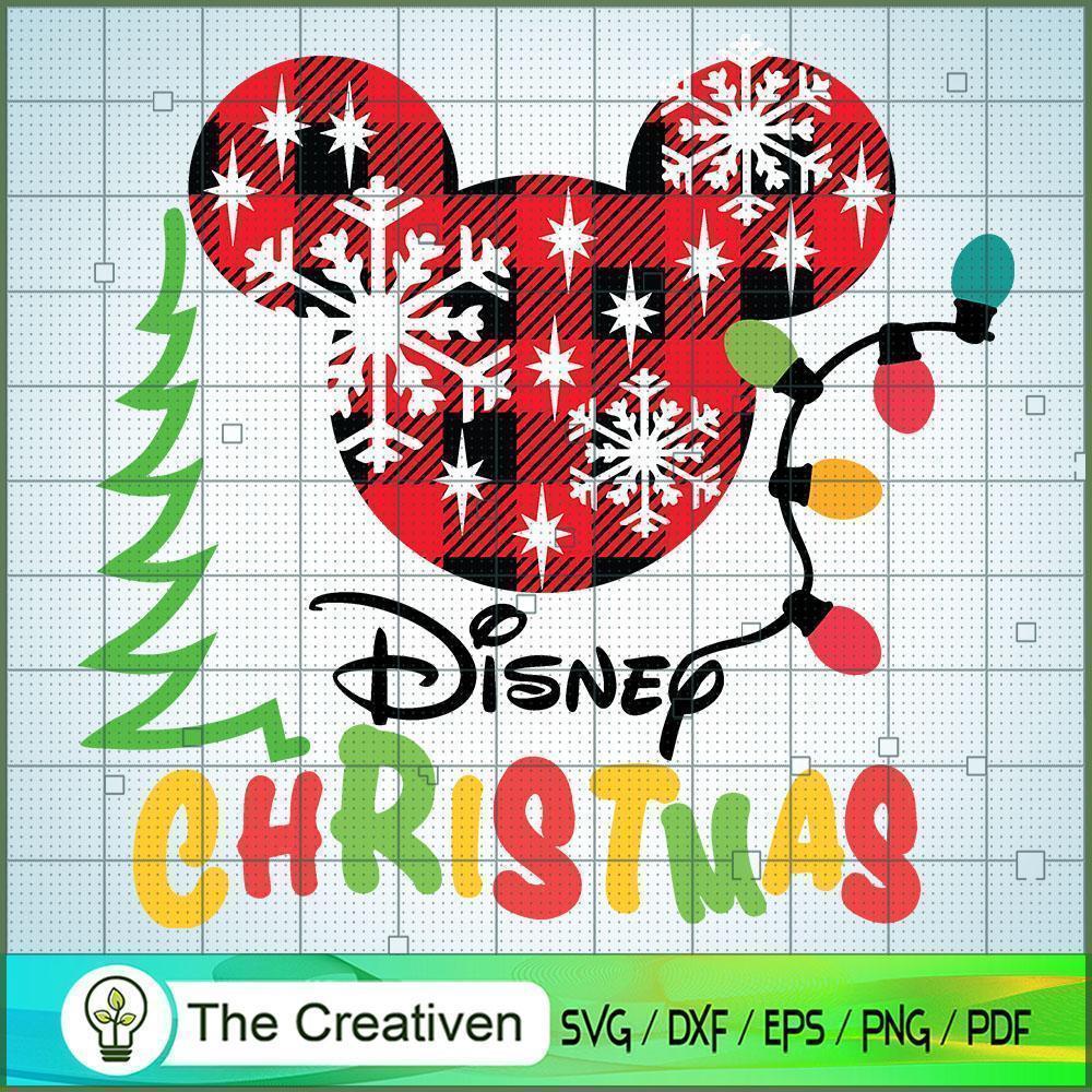 Disney Christmas SVG Cut File for Cricut & Silhouette 1 Disney Christmas SVG Cut File for Cricut & Silhouette