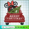 Christmas Car Minnie Castle SVG Cut File for Cricut & Silhouette