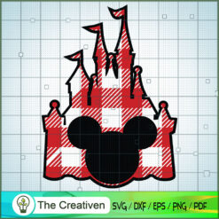 Castle Mickey Buffalo SVG Cut File for Cricut & Silhouette