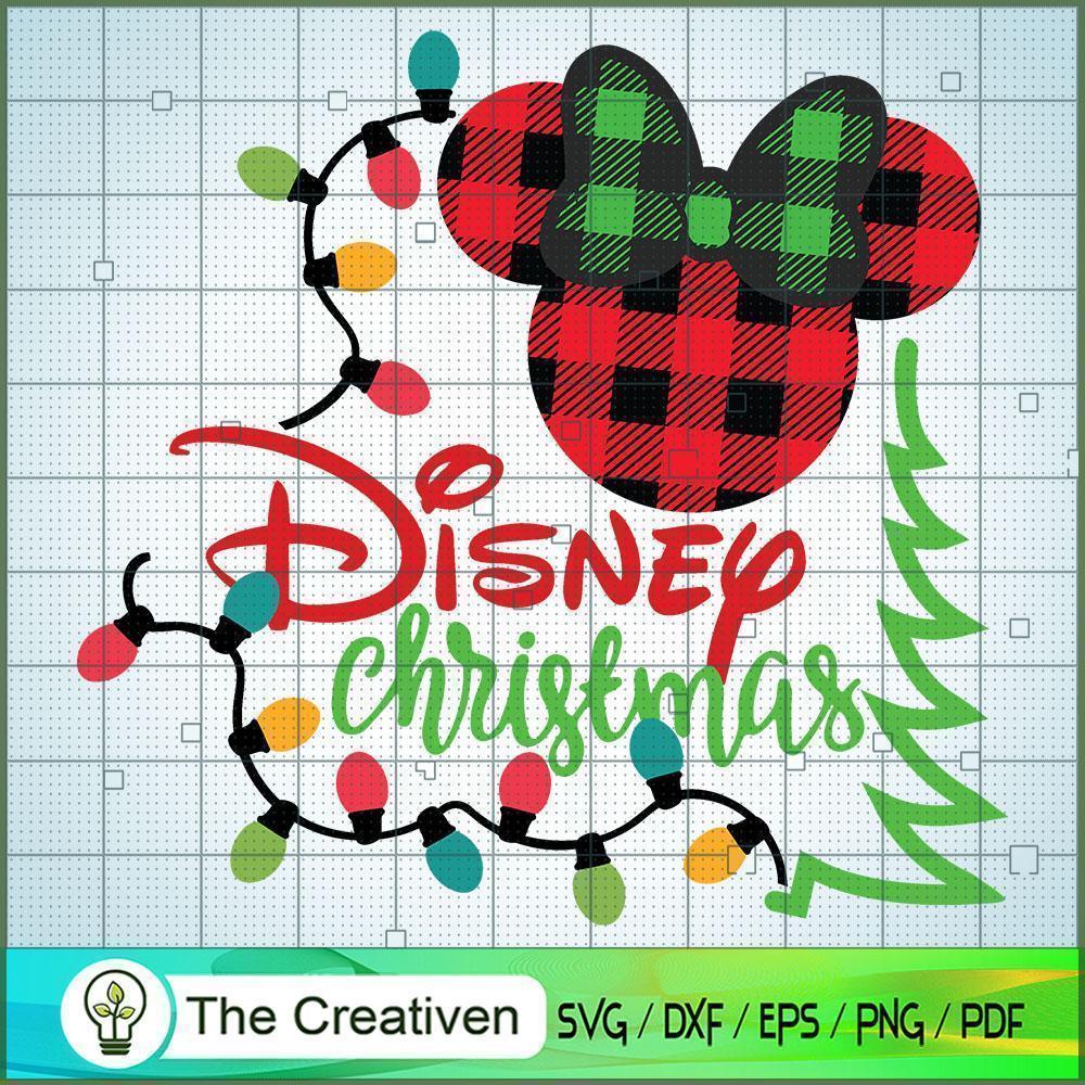 Minnie Disney Christmas SVG Cut File for Cricut & Silhouette 1 Minnie Disney Christmas SVG Cut File for Cricut & Silhouette