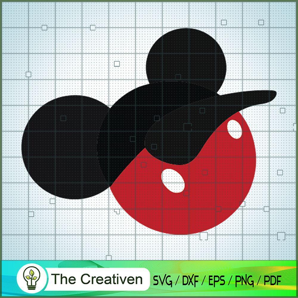 Mickey Hat SVG Cut File for Cricut & Silhouette 1 Mickey Hat SVG Cut File for Cricut & Silhouette