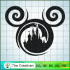 Mickey Swirls SVG Cut File for Cricut & Silhouette 3 5 Mickey swirlz copy