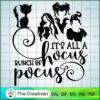 Witches Halloween Hocus Pocus SVG Cut File for Cricut & Silhouette 2 sanderson sisters halloween 39 copy