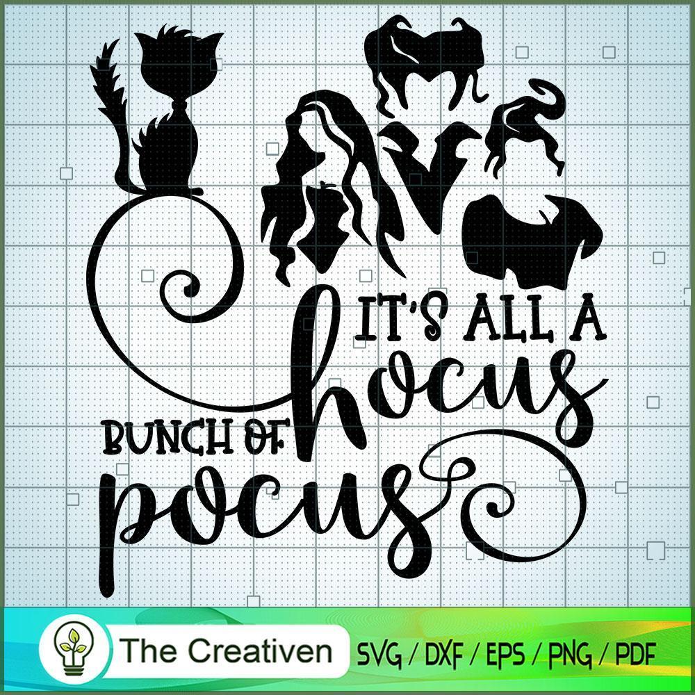 Witches Halloween Hocus Pocus SVG Cut File for Cricut & Silhouette 1 Witches Halloween Hocus Pocus SVG Cut File for Cricut & Silhouette
