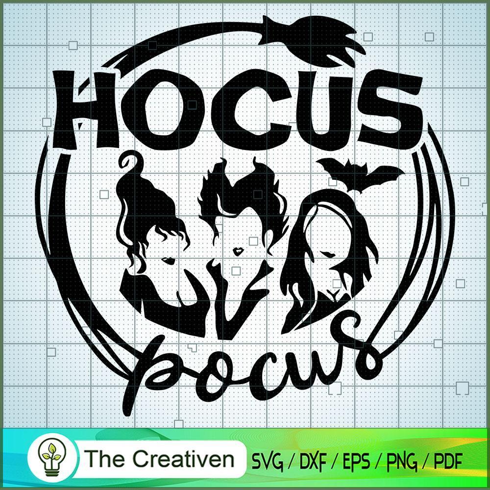 Hocus Pocus Logo SVG Cut File for Cricut & Silhouette 1 Hocus Pocus Logo SVG Cut File for Cricut & Silhouette