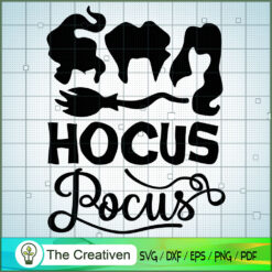 Hocus Pocus Disney Logo SVG Cut File for Cricut & Silhouette