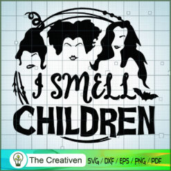 I Smell Children Triple Witches SVG Cut File for Cricut & Silhouette