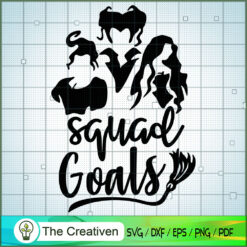 Triple Witch Squad Goals SVG Cut File for Cricut & Silhouette