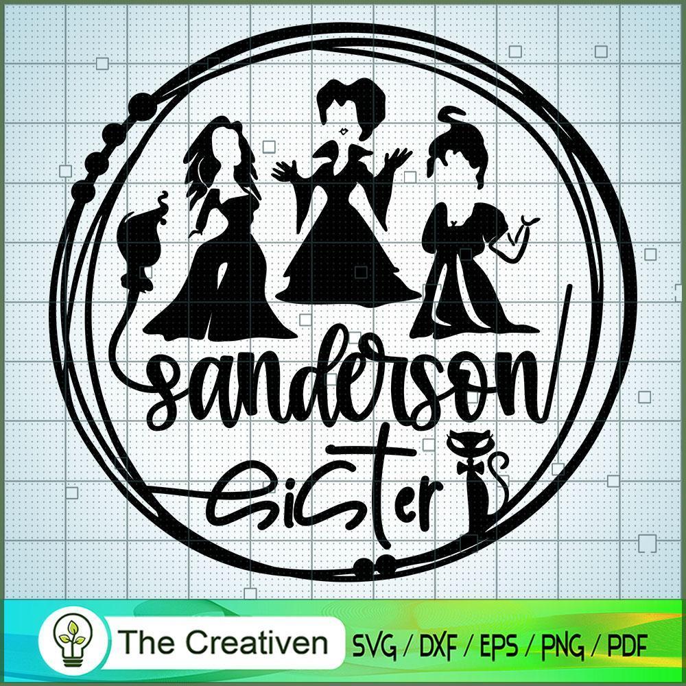 Disney The Sanderson Sister SVG Cut File for Cricut & Silhouette 1 Disney The Sanderson Sister SVG Cut File for Cricut & Silhouette