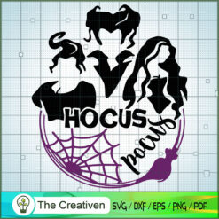 Hocus Pocus Horror SVG Cut File for Cricut & Silhouette