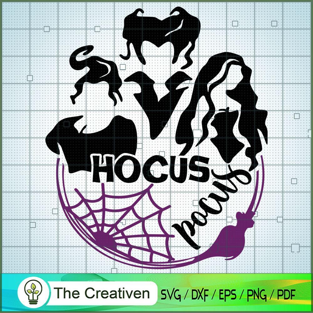 Hocus Pocus Horror SVG Cut File for Cricut & Silhouette 1 Hocus Pocus Horror SVG Cut File for Cricut & Silhouette