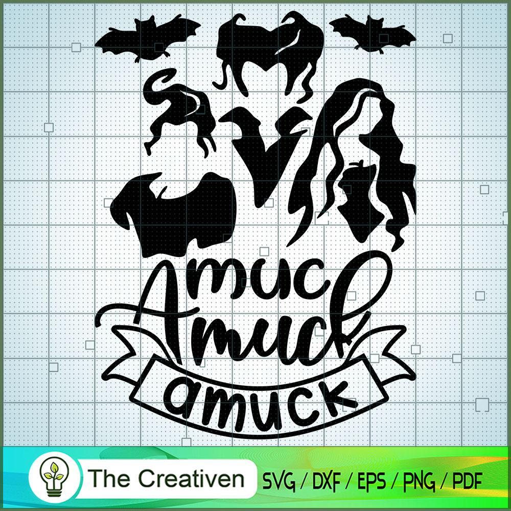 Triple Amuck SVG Cut File for Cricut & Silhouette 1 Triple Amuck SVG Cut File for Cricut & Silhouette