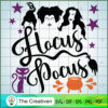 Triple Witch Hocus Pocus SVG Cut File for Cricut & Silhouette 3 sanderson sisters halloween 12 copy