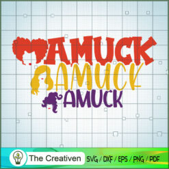 Amuck Disney Hocus Pocus SVG Cut File for Cricut & Silhouette