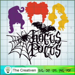 Hocus Pocus Spider Silk SVG Cut File for Cricut & Silhouette