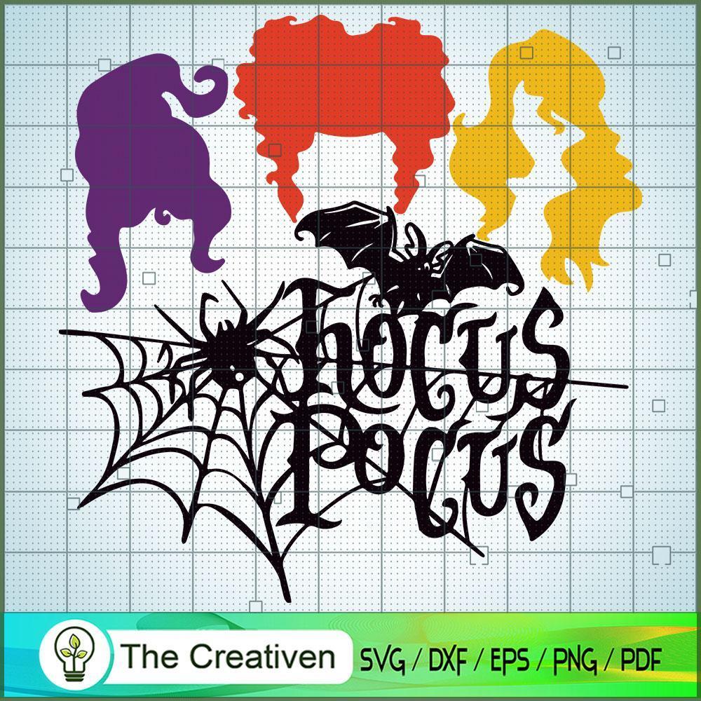 Hocus Pocus Spider Silk SVG Cut File for Cricut & Silhouette 1 Hocus Pocus Spider Silk SVG Cut File for Cricut & Silhouette