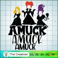 Amuck Hocus Pocus SVG Cut File for Cricut & Silhouette