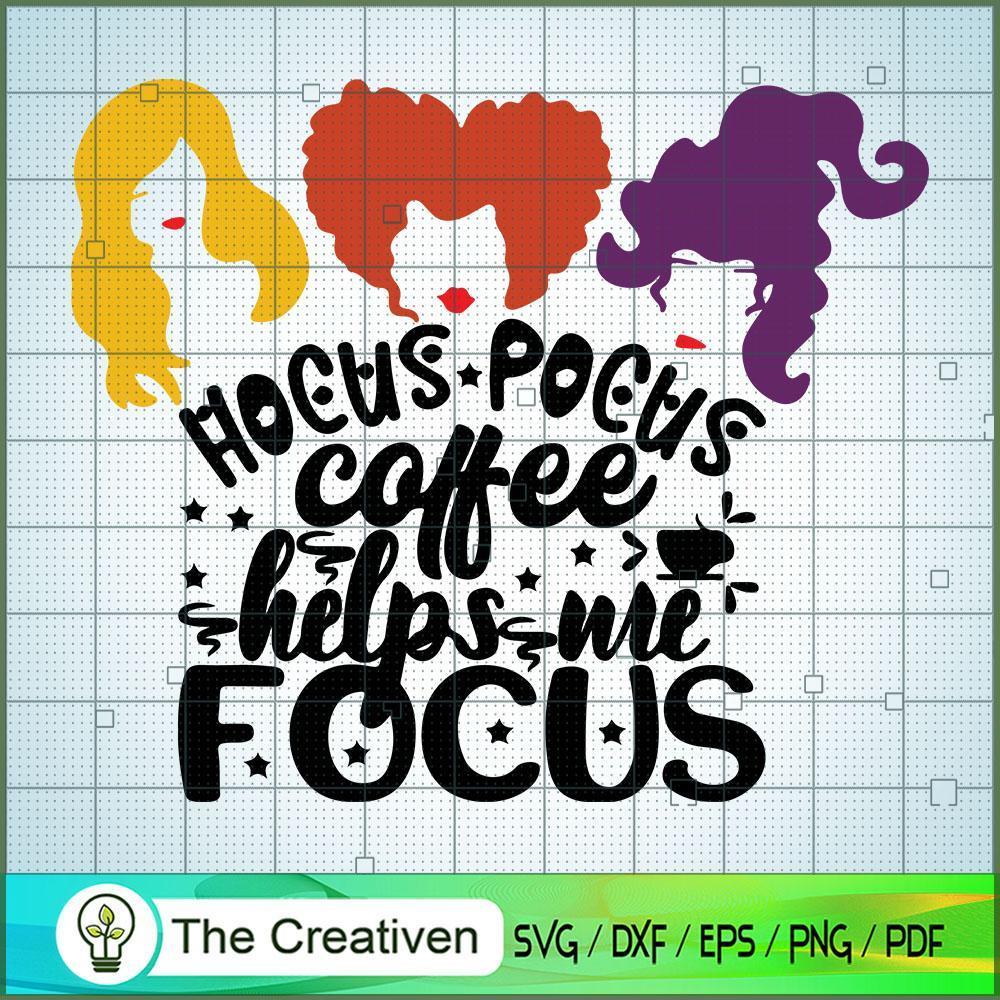 Coffee Help Me Focus SVG Cut File for Cricut & Silhouette 1 Coffee Help Me Focus SVG Cut File for Cricut & Silhouette