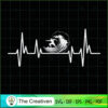Surfing Wave Heartbeat SVG Cut File for Cricut & Silhouette