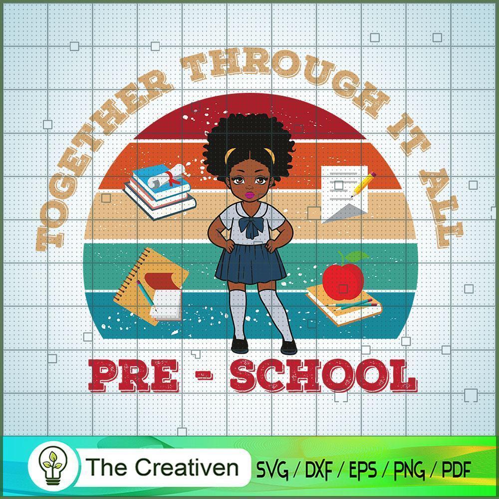 Black Girl Preschool Back to SVG Cut File for Cricut 1 Black Girl Preschool Back to SVG Cut File for Cricut