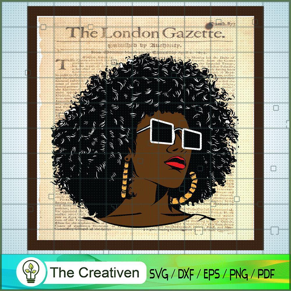 Pretty Black Woman Vintage SVG, Afro Woman SVG, Black Woman SVG 1 Pretty Black Woman Vintage SVG, Afro Woman SVG, Black Woman SVG