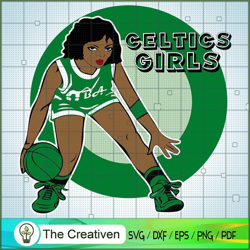 Celtics Black Girls NBA Champions SVG Cut File for Cricut & Silhouette 1 Celtics Black Girls NBA Champions SVG Cut File for Cricut & Silhouette