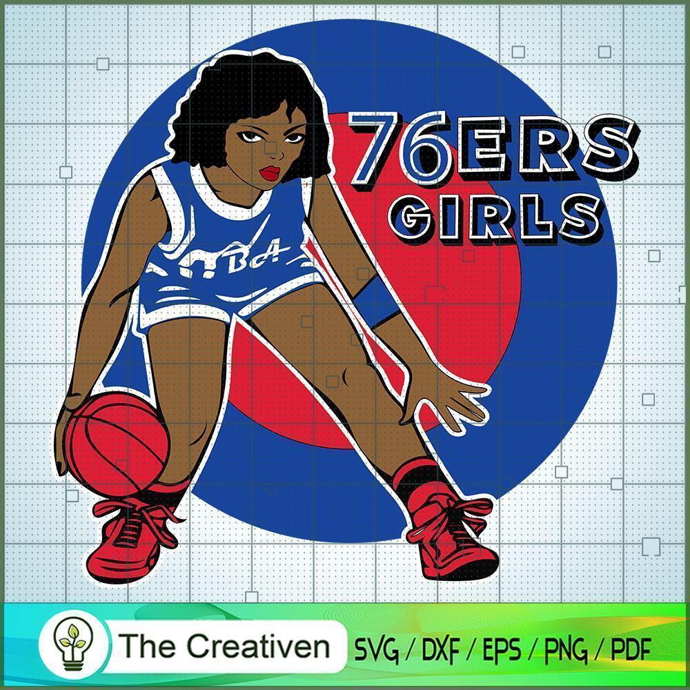 76ers Girl NBA Champions SVG Cut File for Cricut & Silhouette 1 76ers Girl NBA Champions SVG Cut File for Cricut & Silhouette