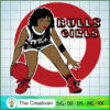 Bull Girl NBA Champions SVG, NBA Girl, Afro Woman SVG, Black Woman SVG 3 25 copy 53