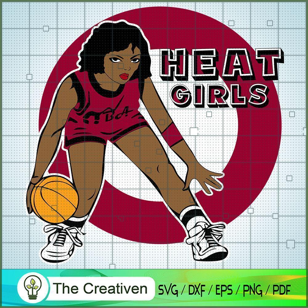 Heat Girl NBA Champion SVG, NBA Girl, Afro Woman SVG, Black Woman SVG 1 Heat Girl NBA Champion SVG, NBA Girl, Afro Woman SVG, Black Woman SVG