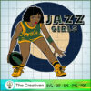 Jazz Girl NBA Champion SVG, NBA Girl, Afro Woman SVG, Black Woman SVG 3 11 copy 67