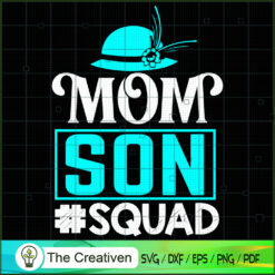 Mom and Son Squad SVG, Mommy SVG, Mother SVG