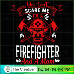 Firefighter Mom Lover SVG, Mommy SVG, Mother SVG