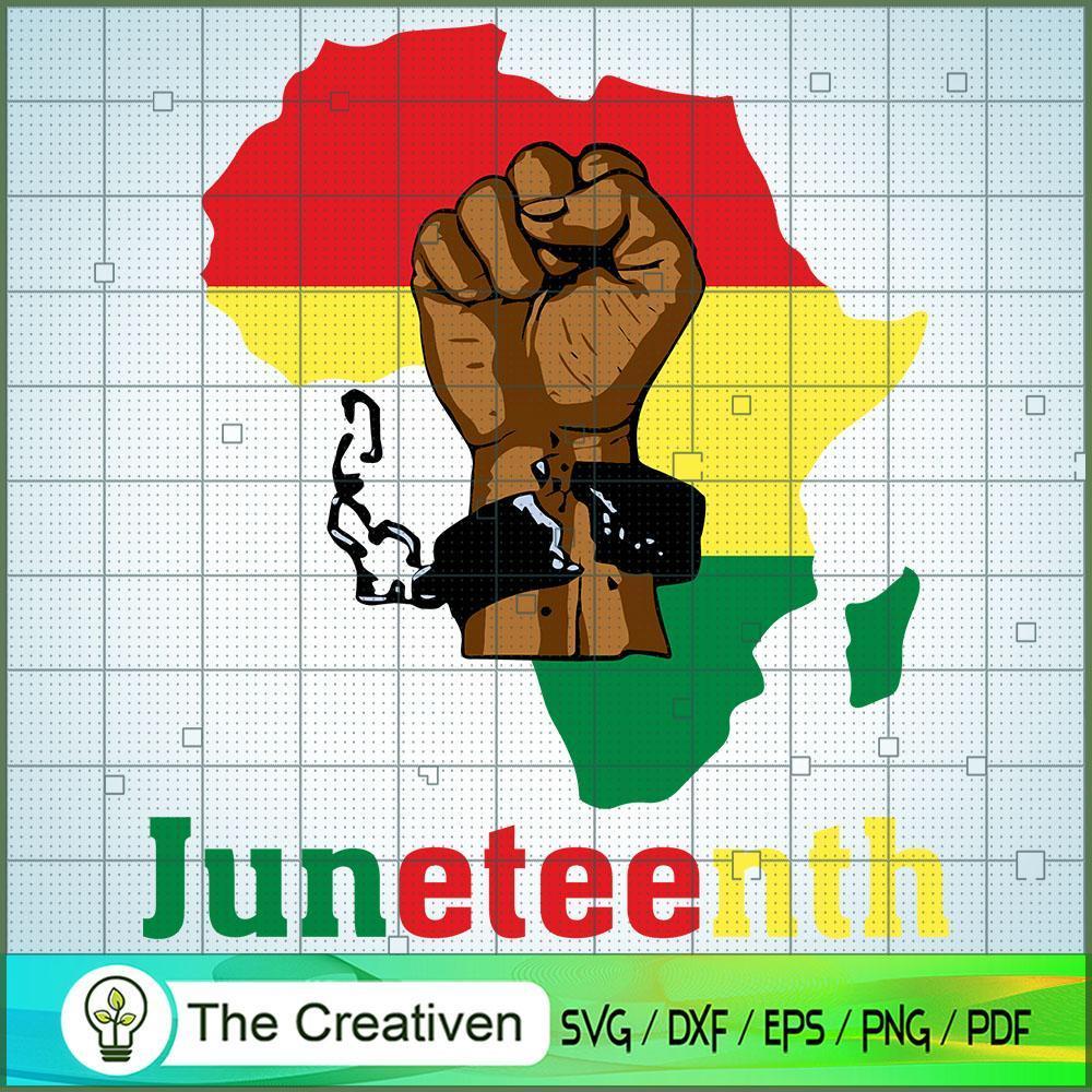 Juneteenth Break the Chains SVG, Juneteenth SVG, Afro-American SVG 1 Juneteenth Break the Chains SVG, Juneteenth SVG, Afro-American SVG
